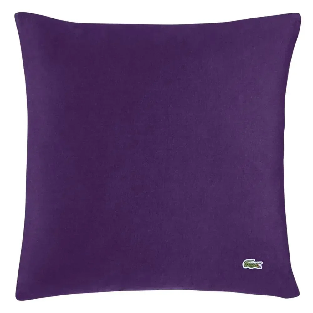 NWT LACOSTE Miami 100% Linen Decorative Pillow 18